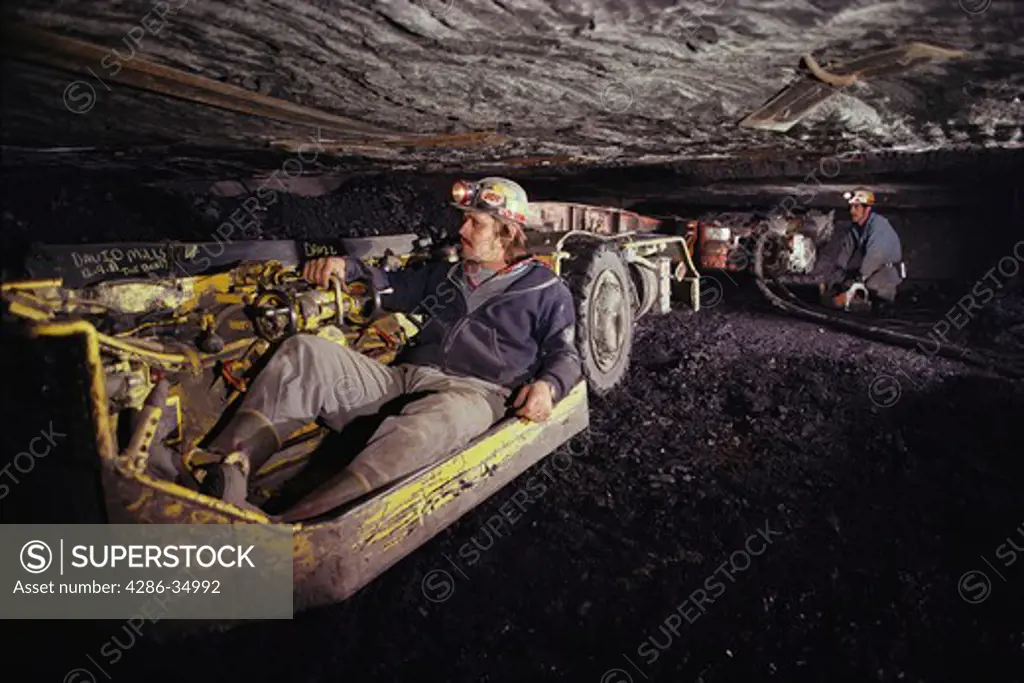 Coal mine in West Virginia.