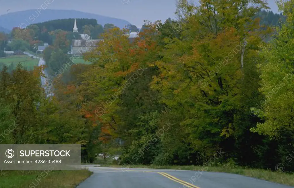 Vermont-early autumn-lookin toward Peacham