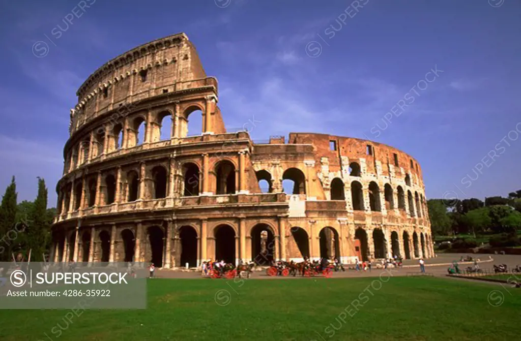 Coloseum, Rome, Italy.
