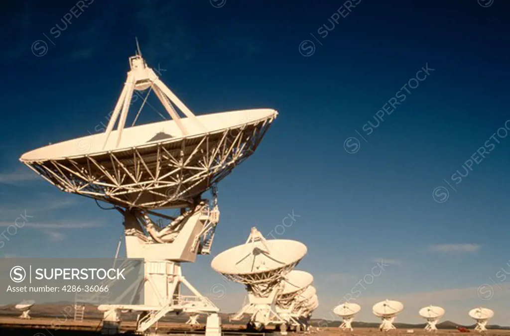 National Radio Astronomy Observatory, Very large array, New Mexico.
