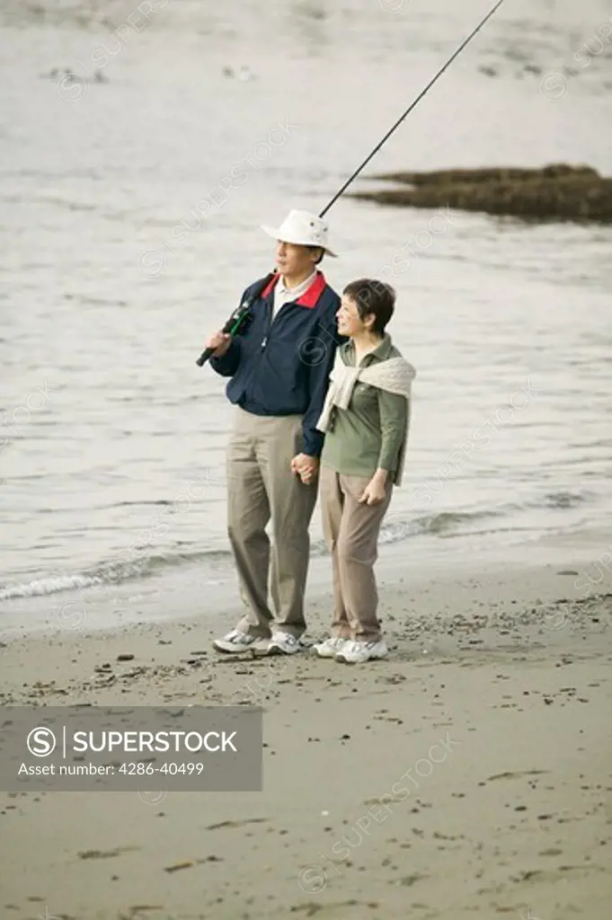 Senior Asian couple.  MR-0522 MR-0523
