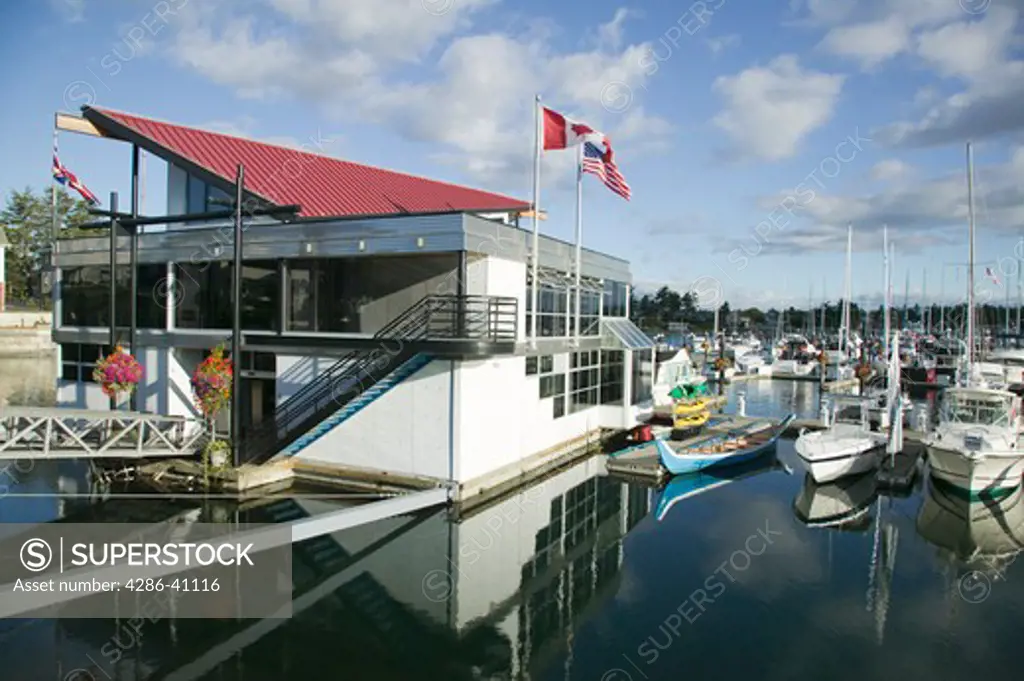 Port of Sidney Marina Sidney British Columbia Canada