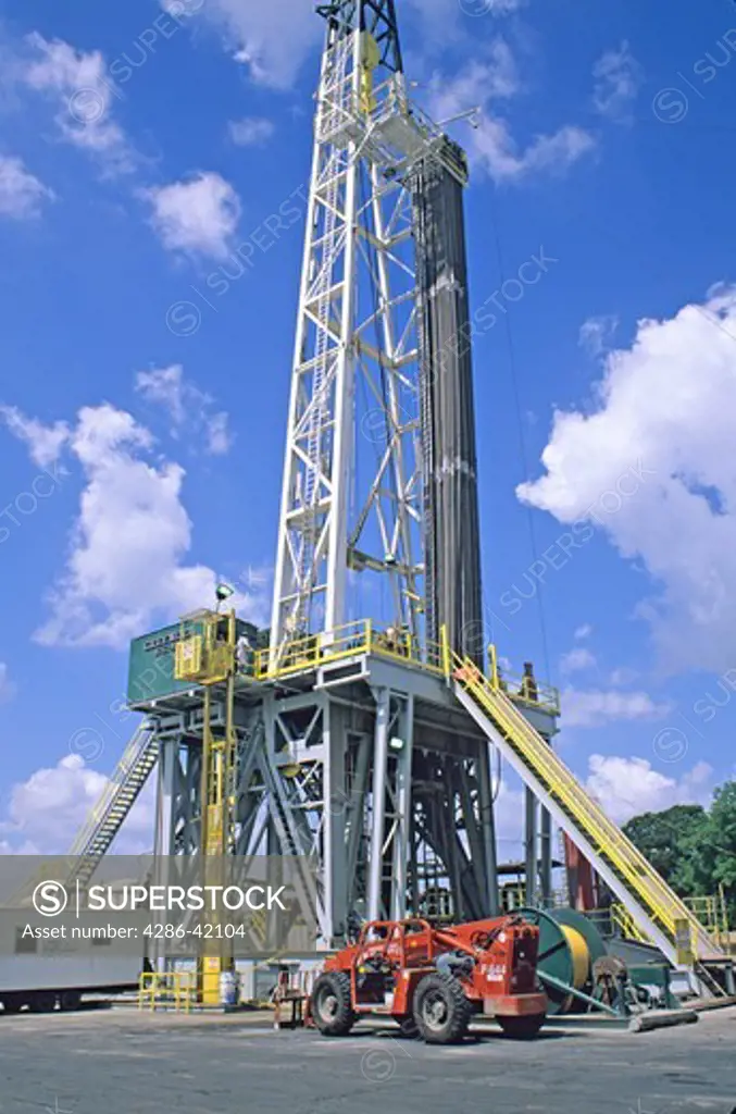 portable oil well drilling rig Crowley Louisiana