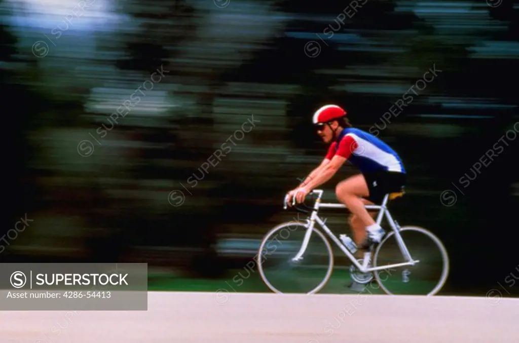 Speeding Cyclist
