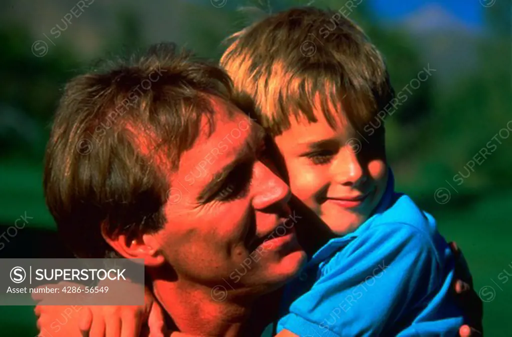 Father/son close-up