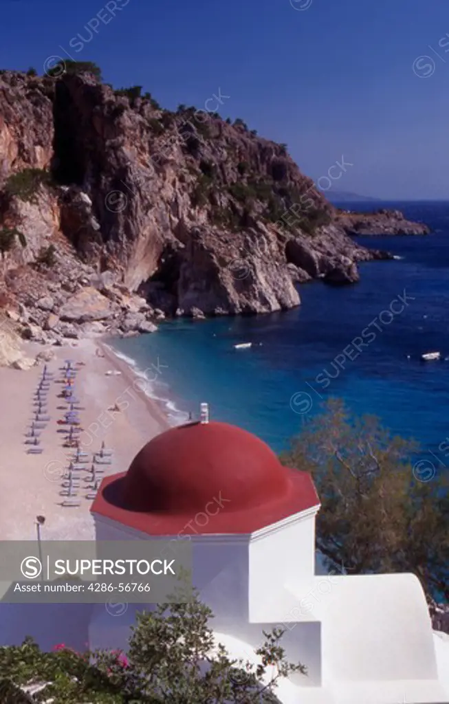 Greece. Dodecanese Islands. Kyra Panagia. Karpathos