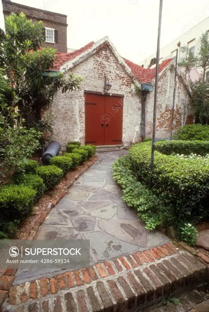 The Old Powder Magazine. Dating from before the American independence. Charleston, SC. USA.