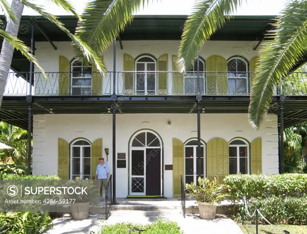 The Hemingway house in Key West Florida.