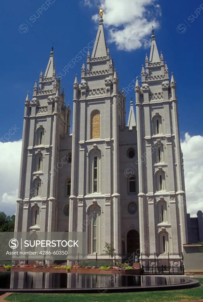 Salt Lake City, UT, Utah, Temple Square, Mormon Temple, Salt Lake Temple