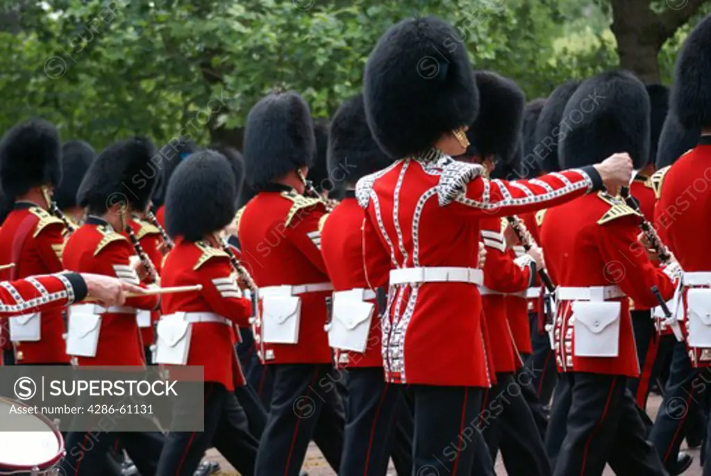 Trooping the Colour (Trooping the Color), Queen's Birthday Parade, London, England
