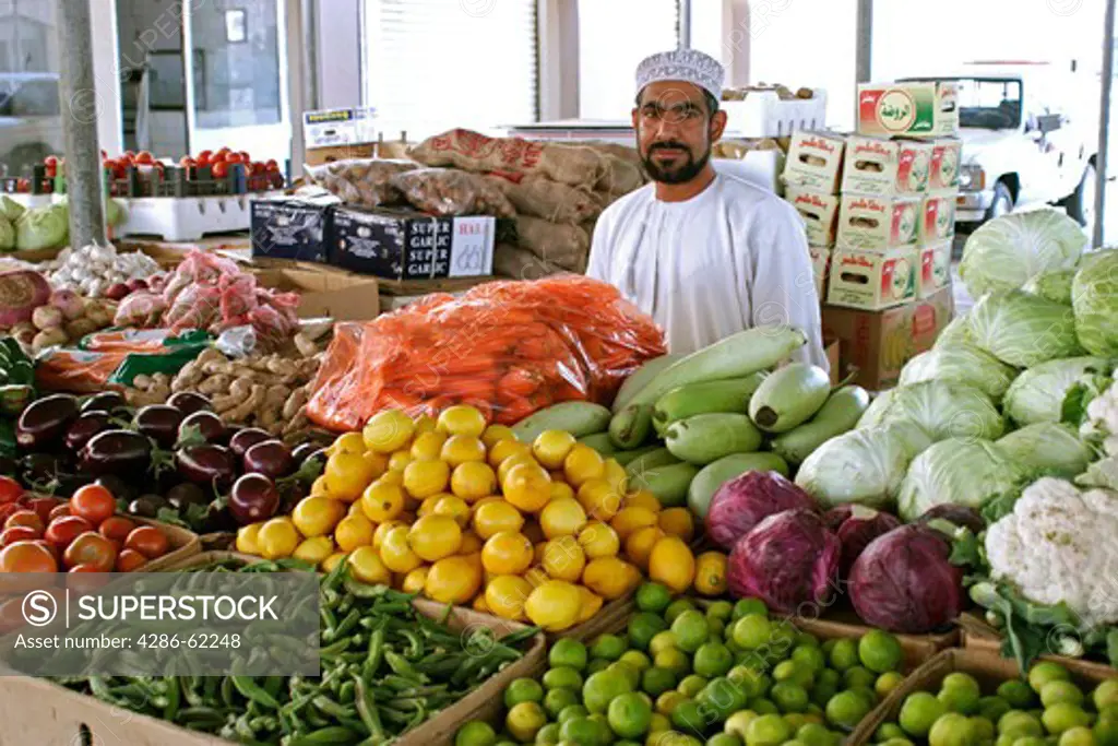 Sultanate Oman Rustaq city Souq Market