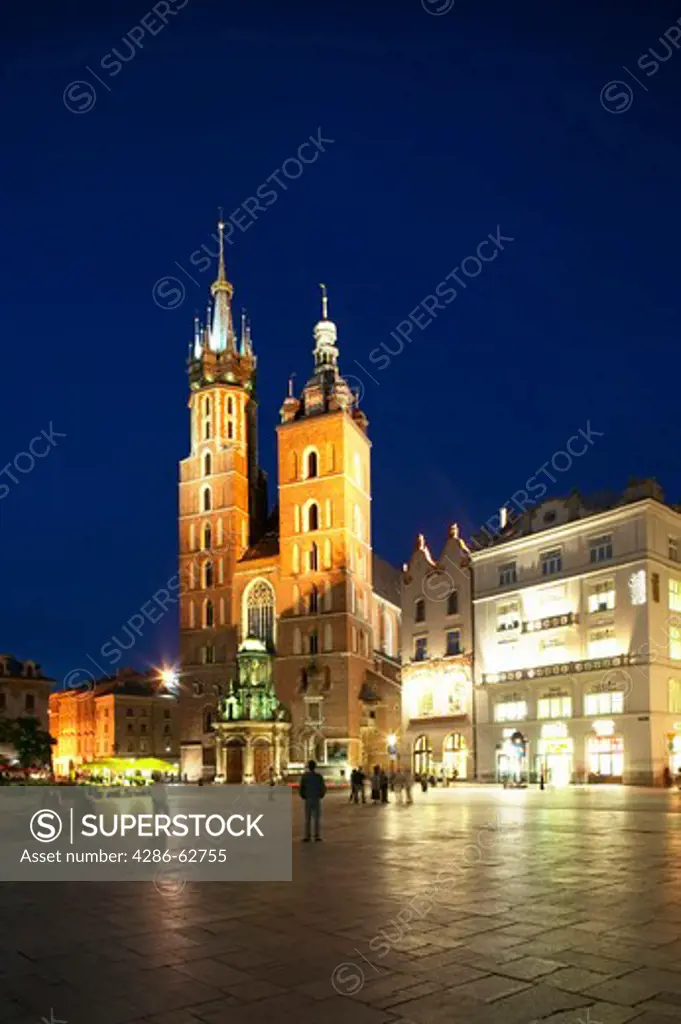 Church of Virgin Mary Cracow Poland