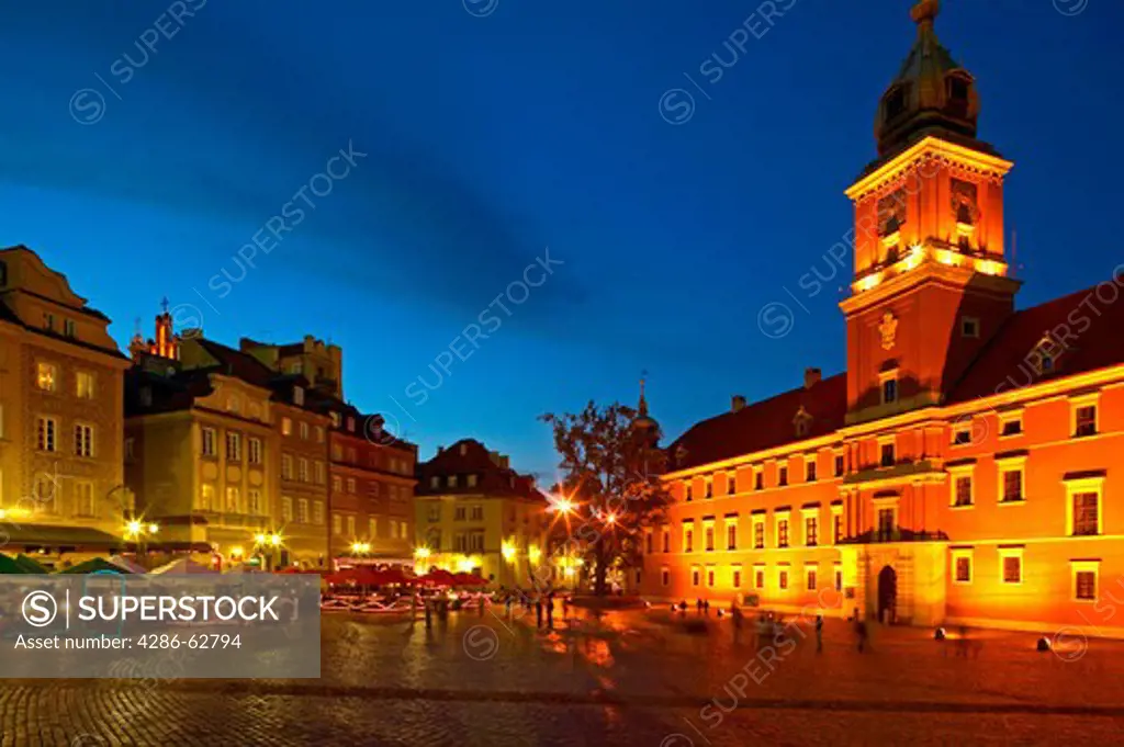 The Royal Castle Zamkowy Square Warsaw Poland