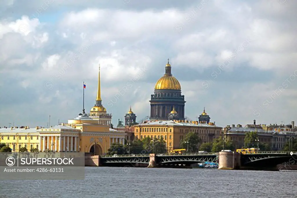 Sankt Petersburg, Admiralitaet und Isaaks Kathedrale