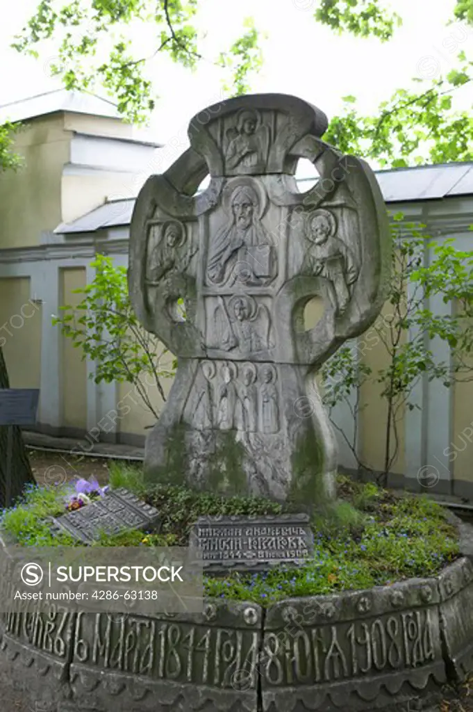 Saint Petersburg Alexander Newskij cloister cemetery