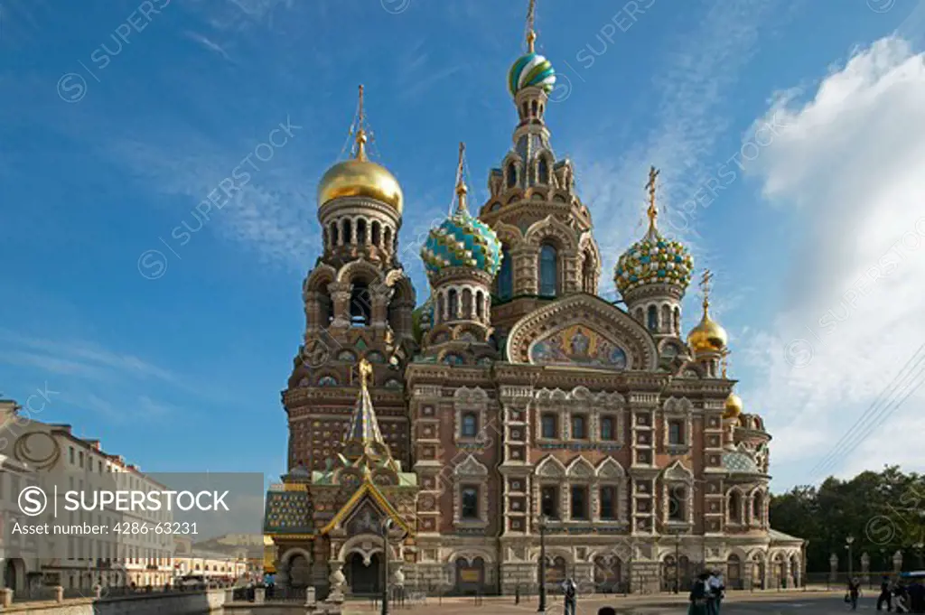 Sankt Petersburg,  Russia Saint Petersburg resurrection church