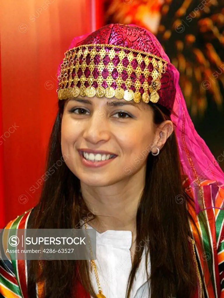 Young Turky woman in National Garb Portrait