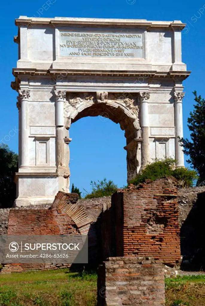 Roma Italy Titus Arch