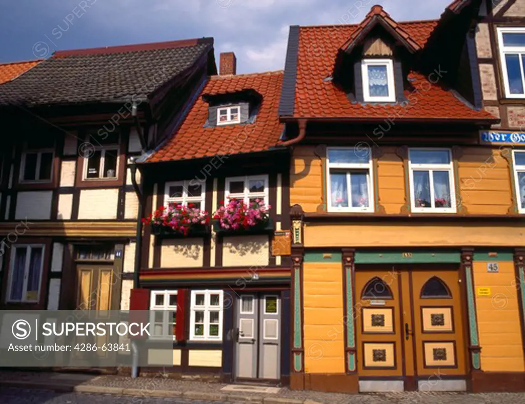 Germany,  Kleinstes Haus in Wernigerode