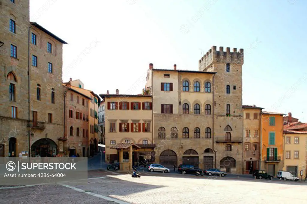 Italy Arezzo Piazza Grande