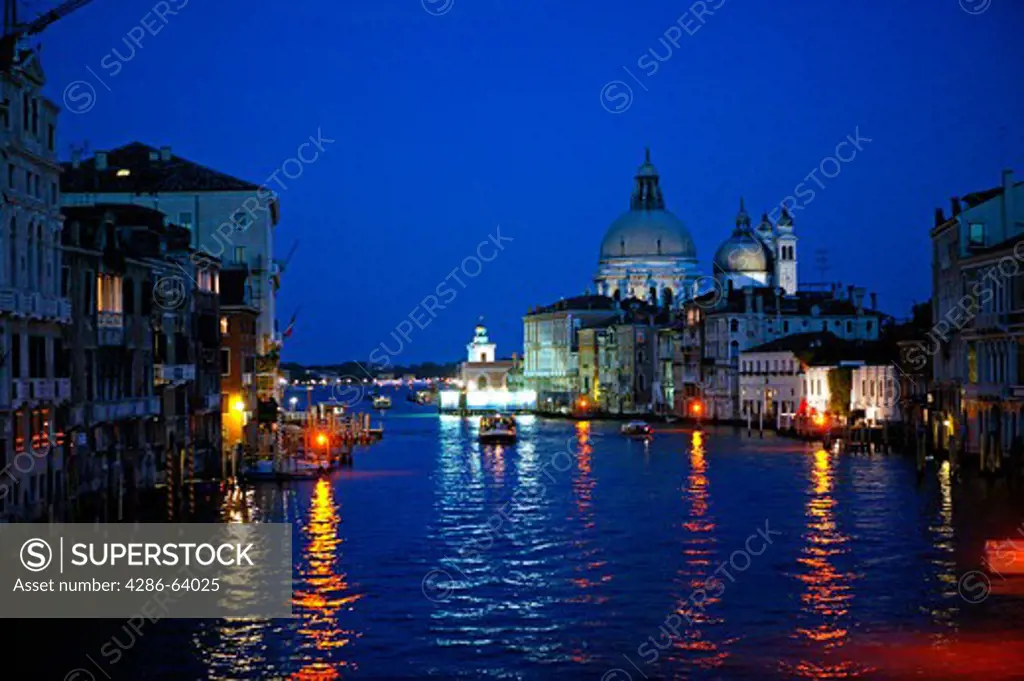 Canale Grande at night Italy Venice