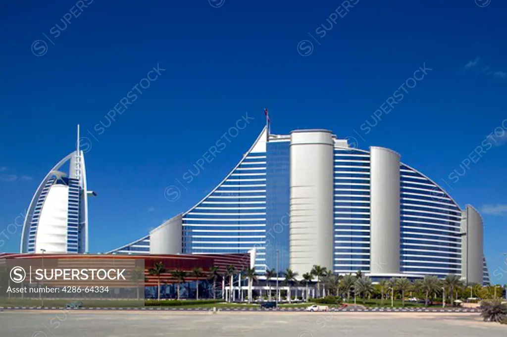 Dubai Luxus Hotels Jumeirah Beach and Burj al-Arab