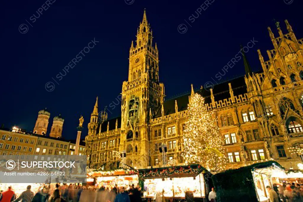 christmas market in Munich Germany