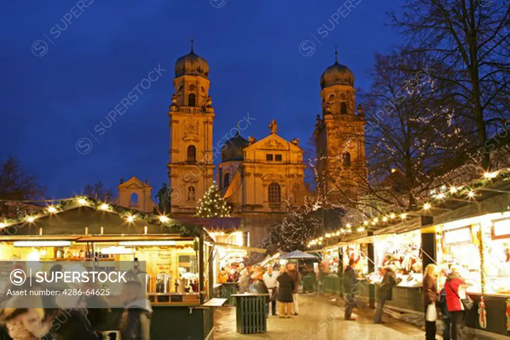 christmas market in Passau Germany