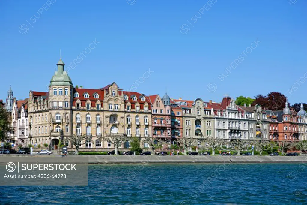 Germany, Konstanz, Constance at the lake constance