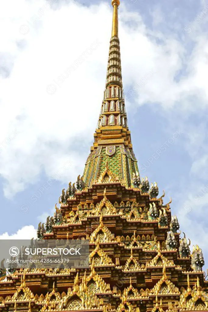 Thailand, Bangkok, Wat Phra Kaeo, Grand Palace,