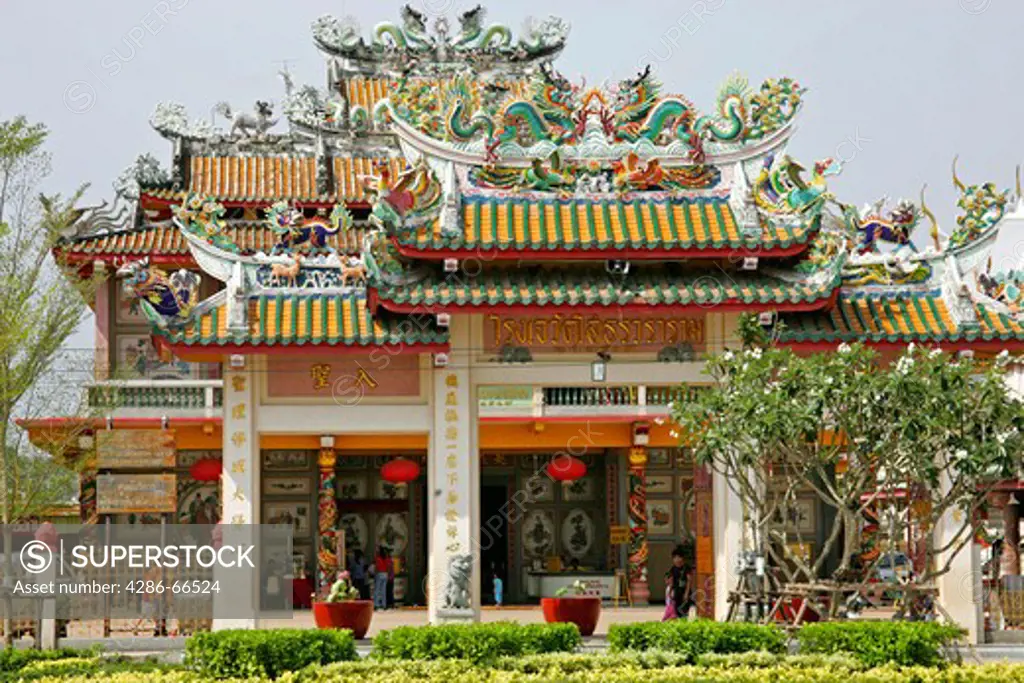 Chinese Temple in Chachoengsao,