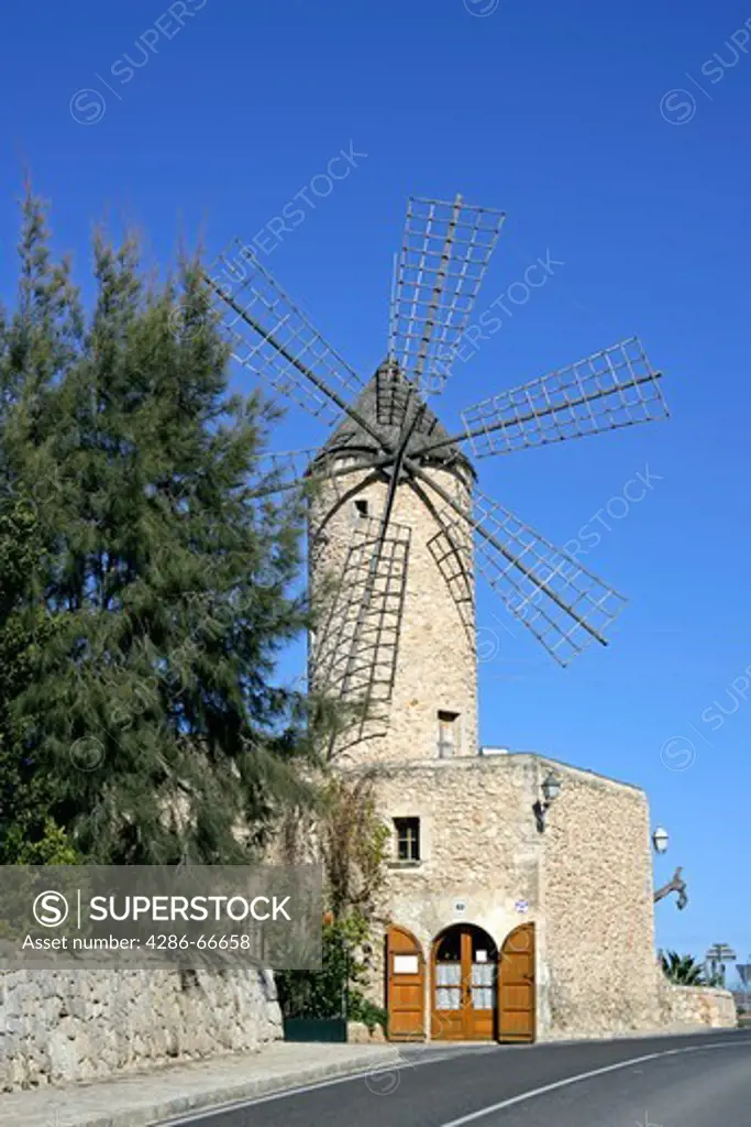 Windmill Sineu Majorca Spain