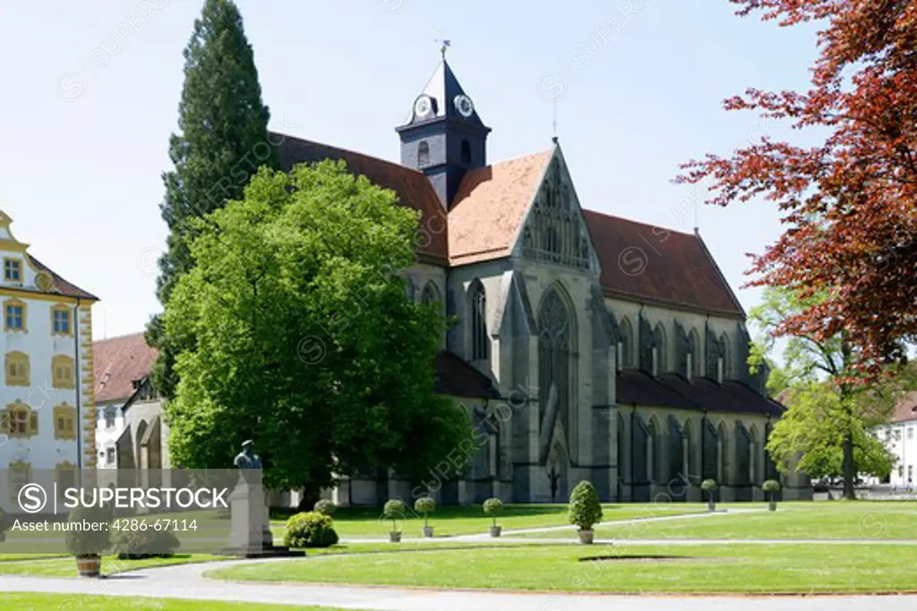 Europe, Germany, Baden-Wurttemberg, Salem, castle, cathedral, cathedral church, builds around 1300, Cistercian, Cistercian orders