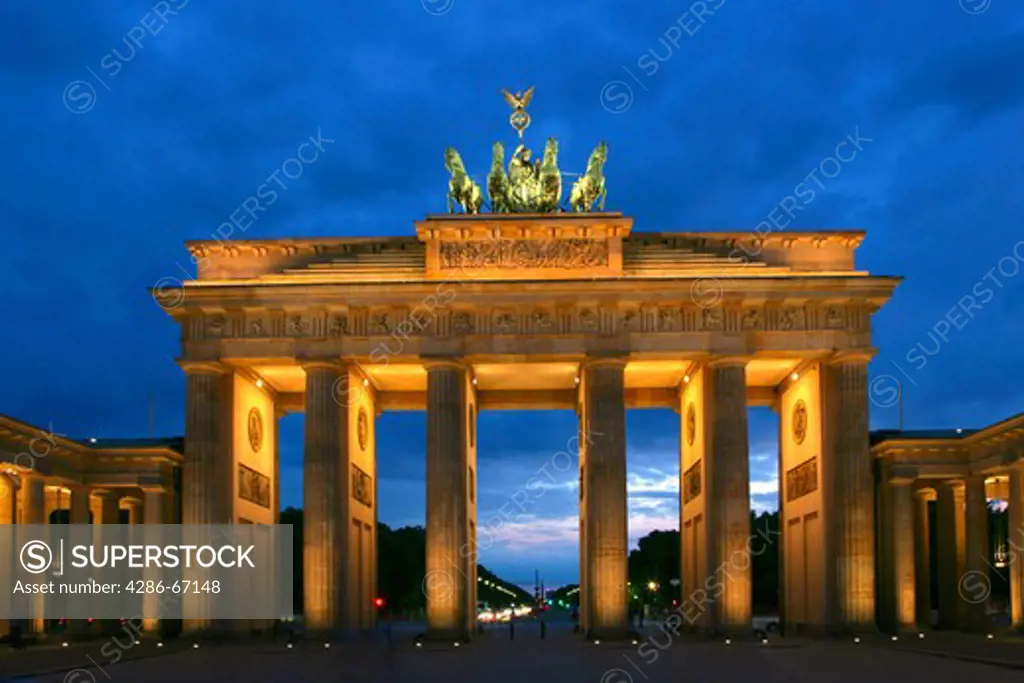 Germany, Berlin, the Brandenburg Gate
