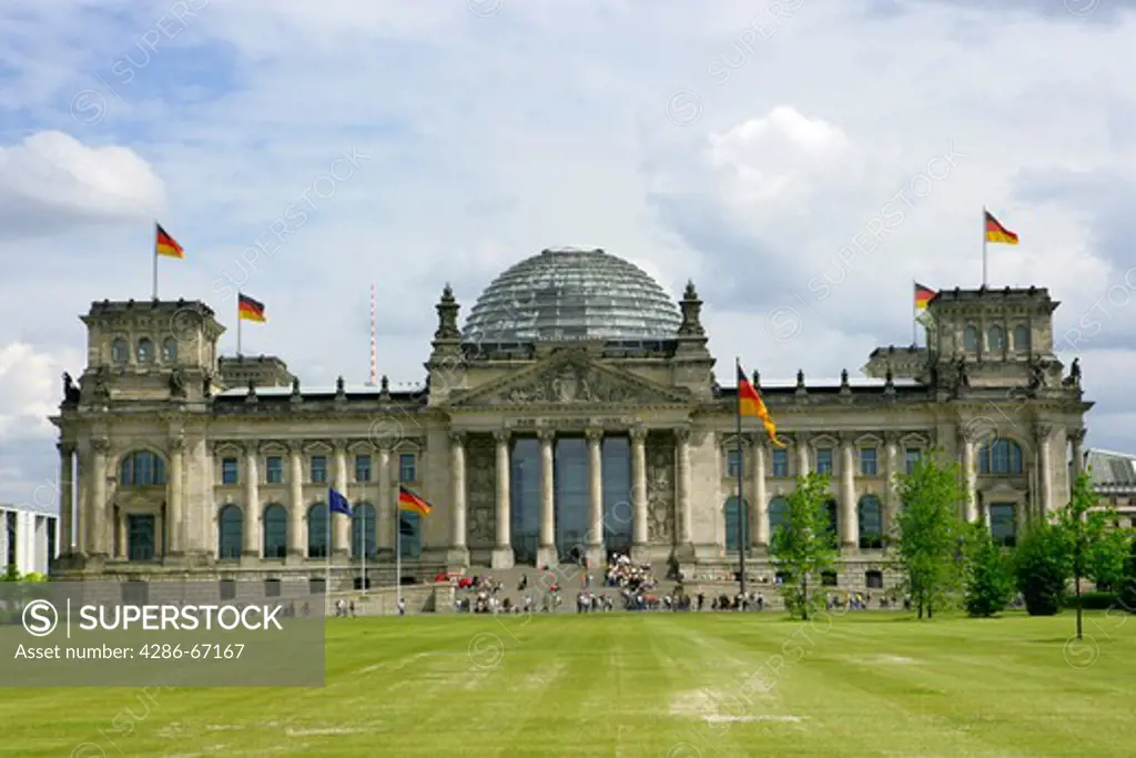 Germany, Berlin, the Reichstag