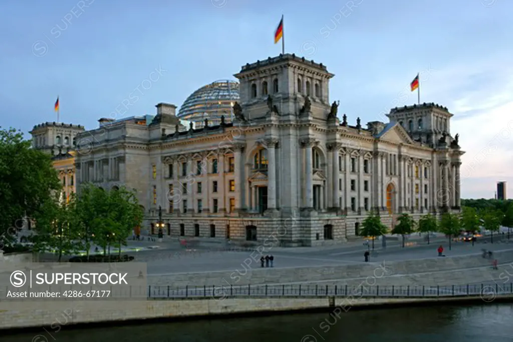 Germany, Berlin, Reichstag building