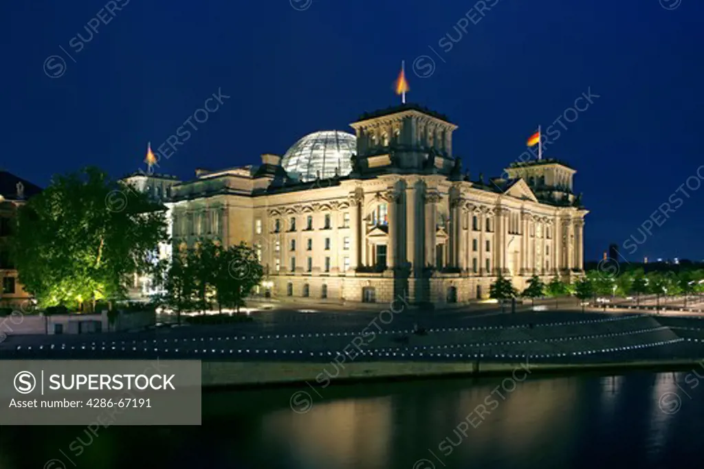 Germany, Berlin, Reichstag building