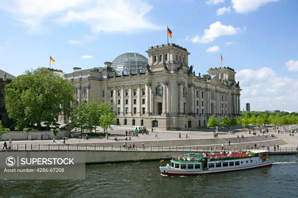 Germany, Berlin, government building, Reichstag