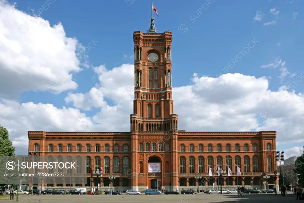 Germany, Berlin, the red city hall