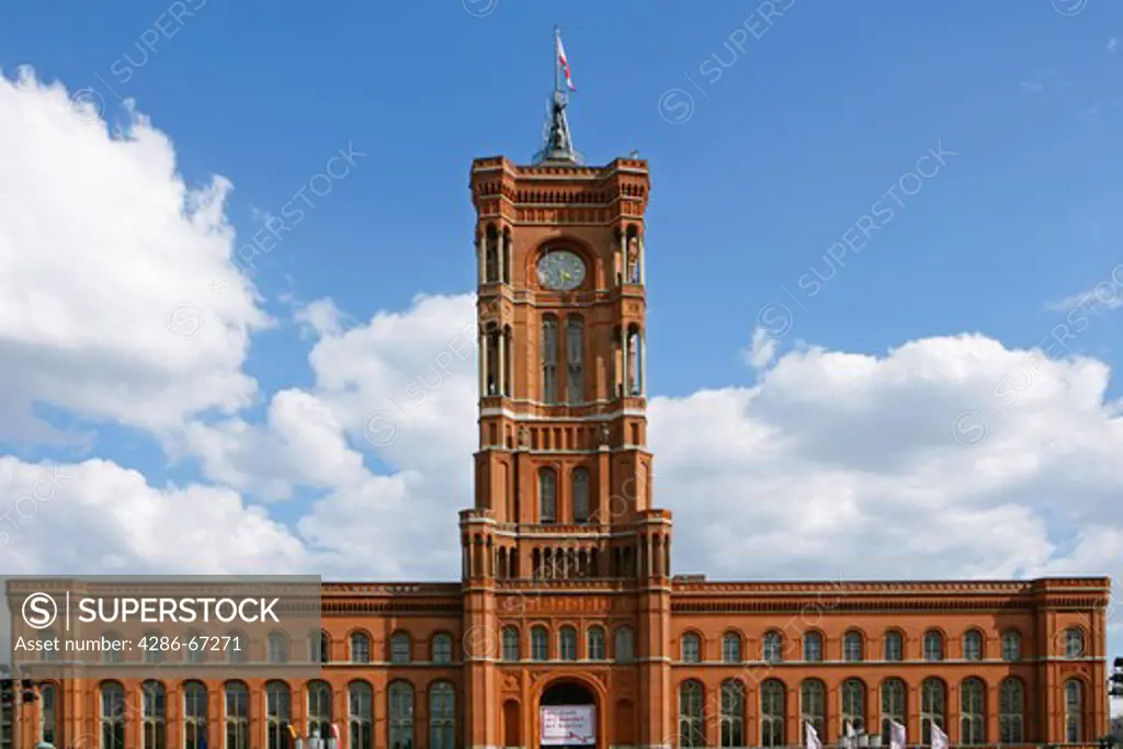 Germany, Berlin, the red city hall