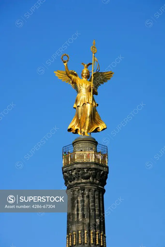 Germany, Berlin, part of town Berlin zoo, big star, victory column