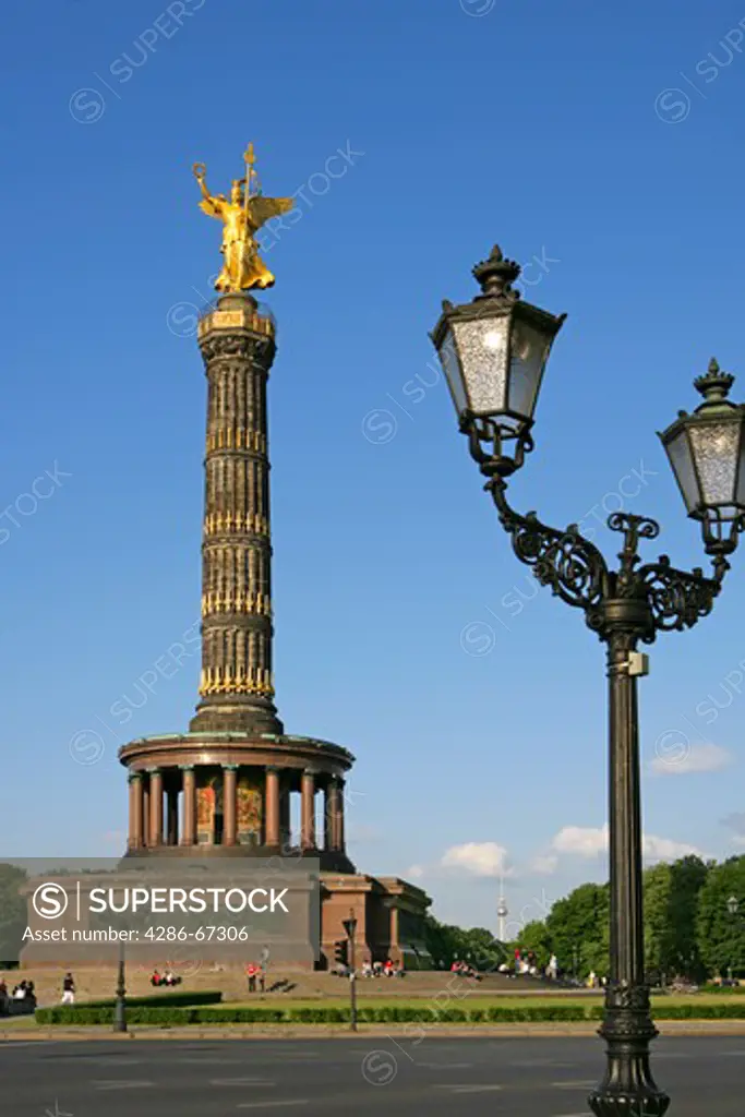 Germany, Berlin, part of town Berlin zoo, big star, victory column