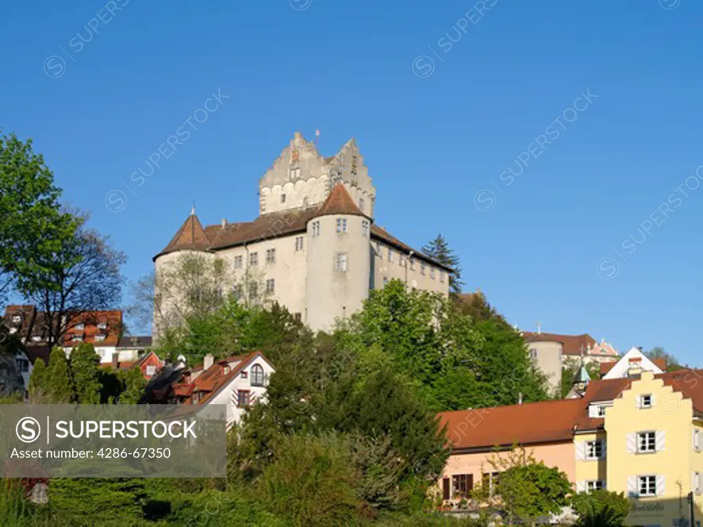 Germany, Lake of Constance, city of Meersburg, Castle