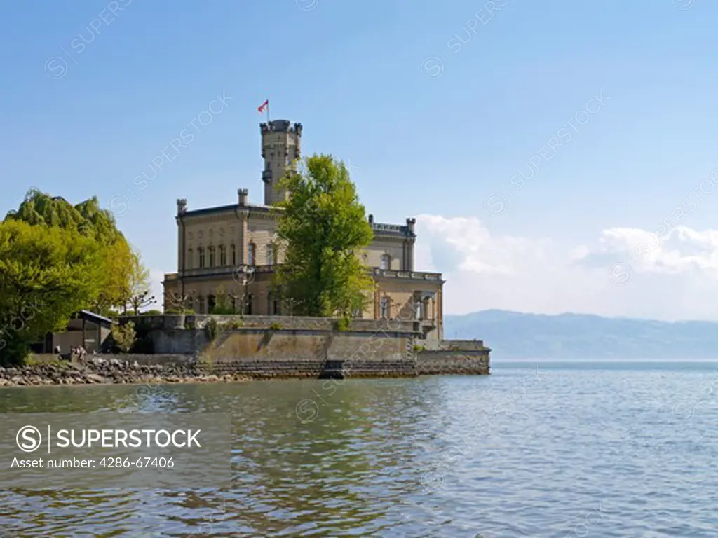 Germany, Baden-Wuerttemberg, Lake Constance, Europa, Langenargen, Schloss Montfort