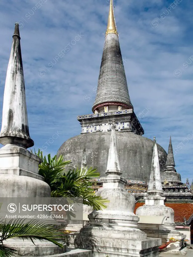 Thailand, What Phra Mahathat Woramaha Viharn, temple Wat Phra Mahathat Woramaha Viharn in Nakhon Si Thammarat
