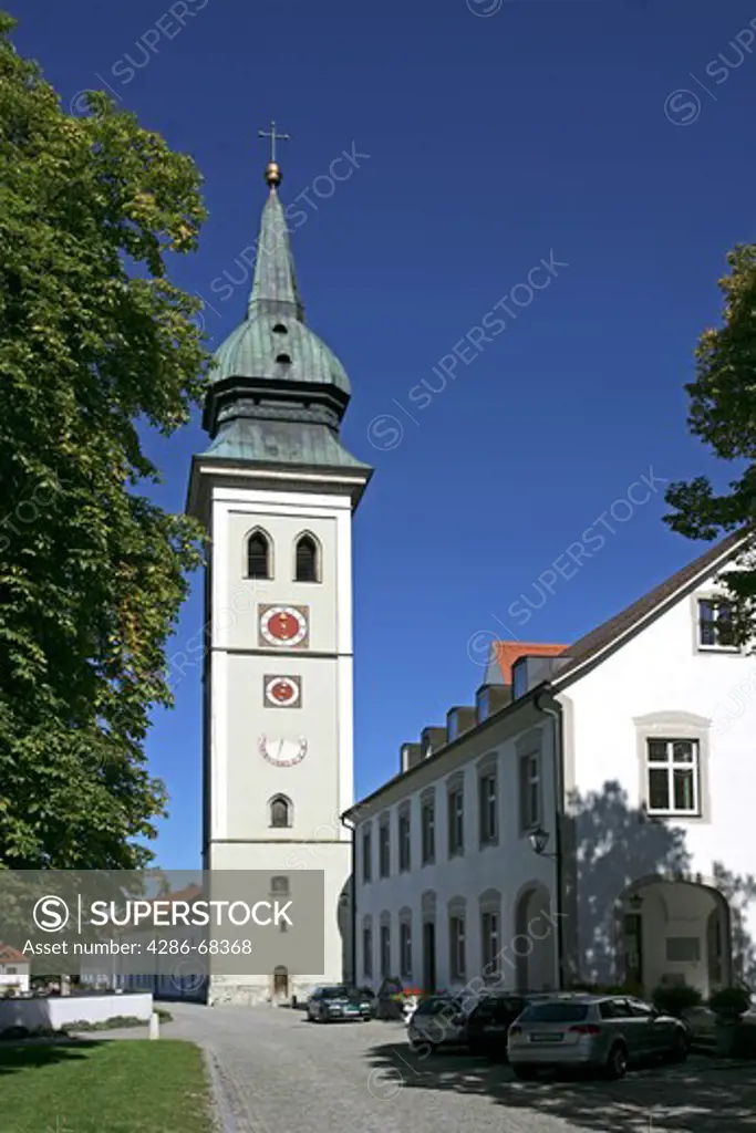 Rottenbuch Upper Bavaria Germany former church of the Augustinian order