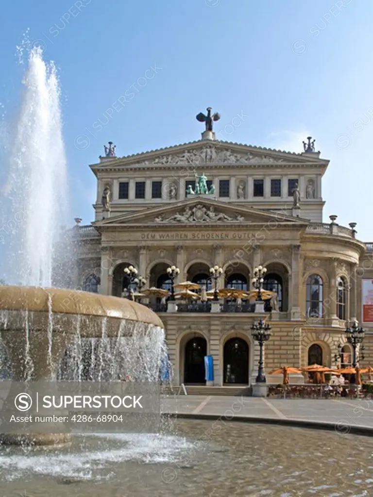 Germany Frankfurt am Main Old Opera House