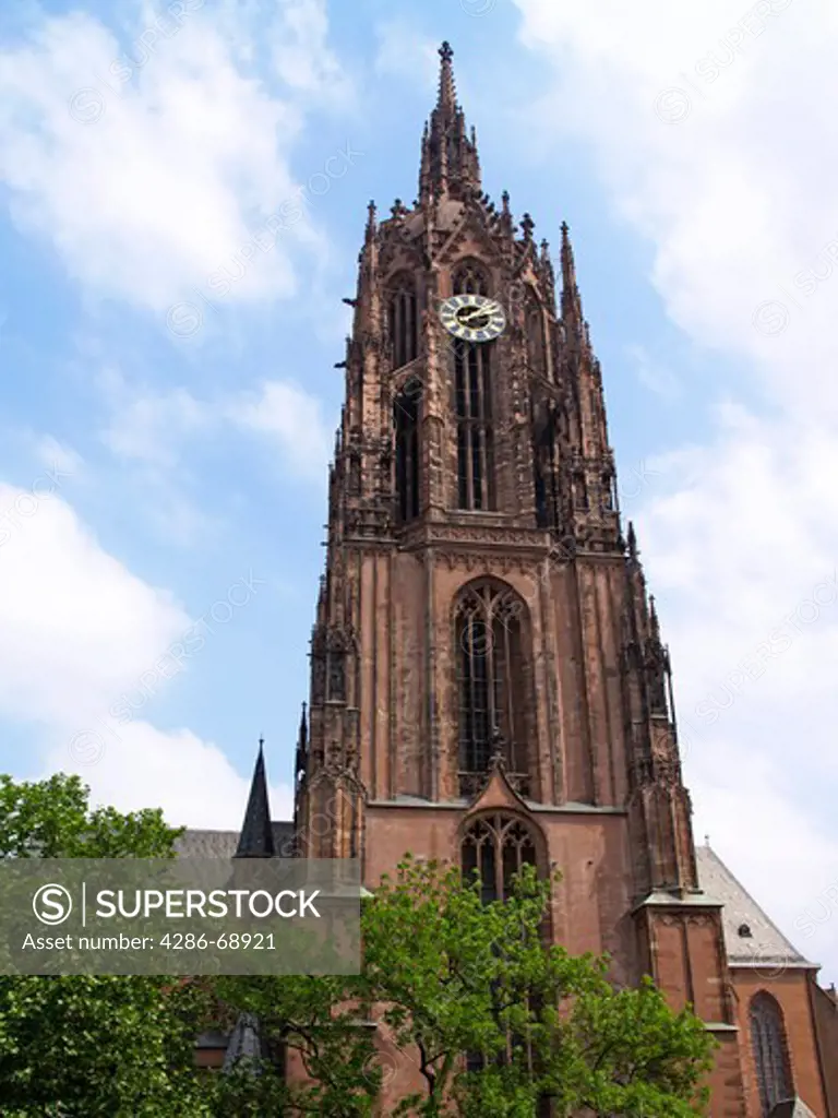 Dom cathedral in Frankfurt Germany