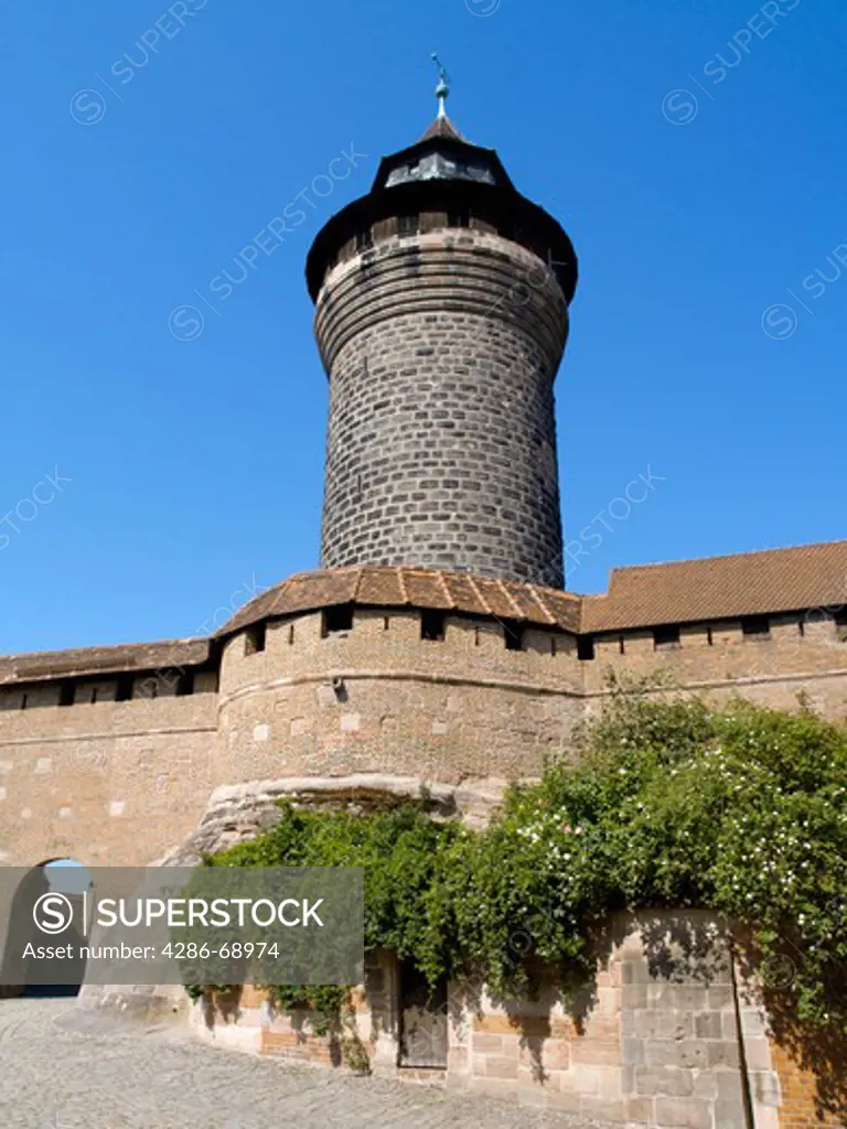 Kaiserburg, Imperial Castle Nuremberg, Franconia, Bavaria, Germany