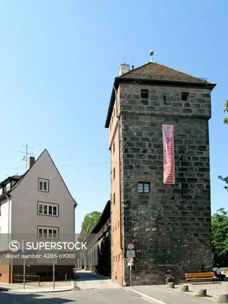 Tower of the Senses in Nuremberg, germany